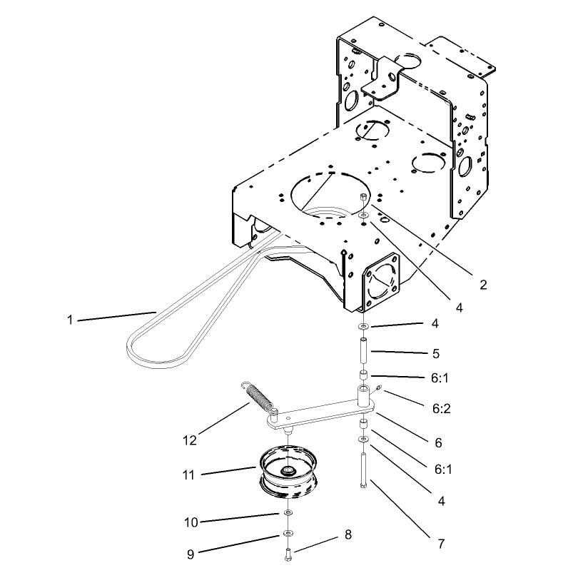 Drive Belt and Tensioner Assembly