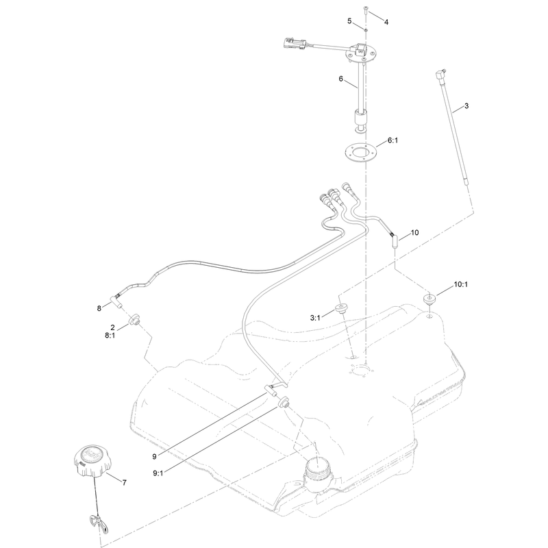 Fuel Tank Assembly No. 135-0643