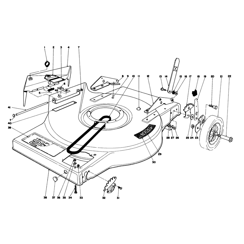Mower Housing Assembly