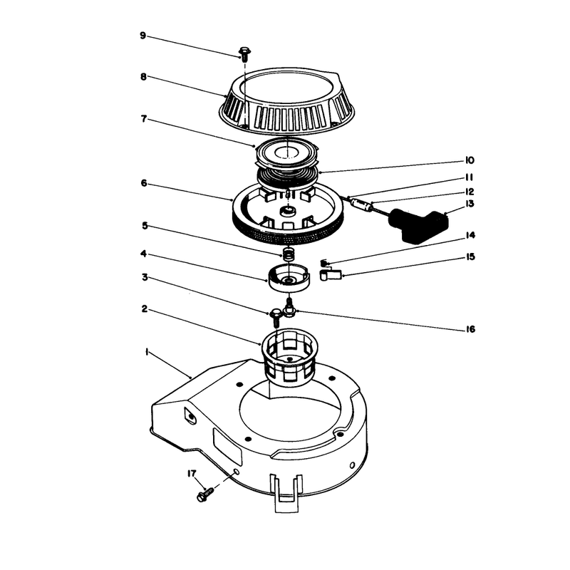 Recoil Assembly Model No 47ph-7