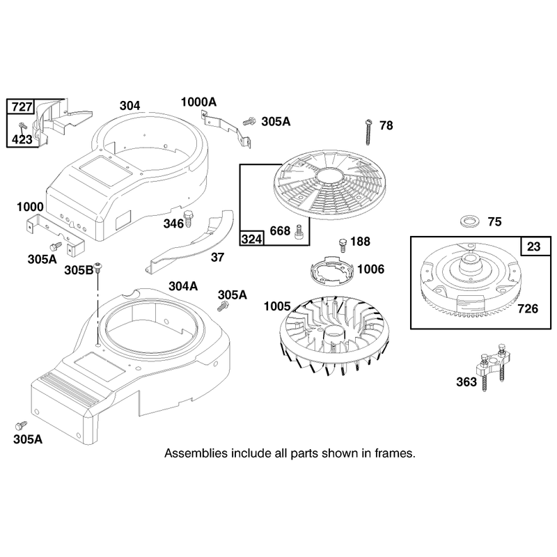 Engine Briggs and Stratton Model 28q777-0668-A1