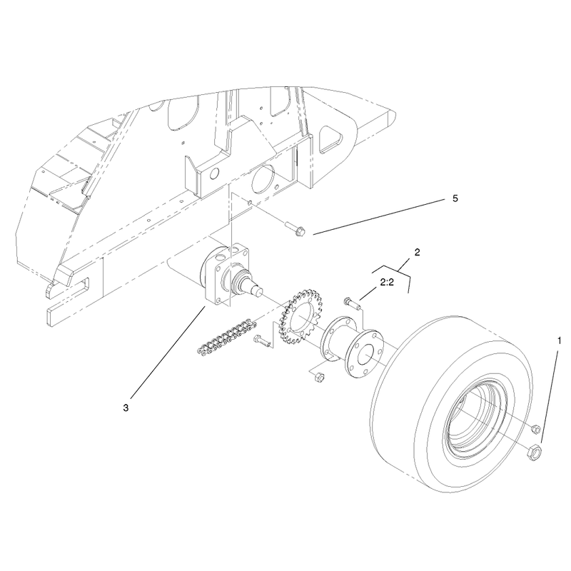 Rear Wheel Assembly