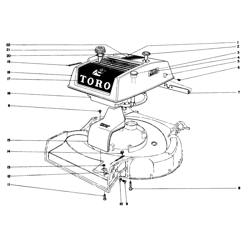 Engine Assembly Model No 18171