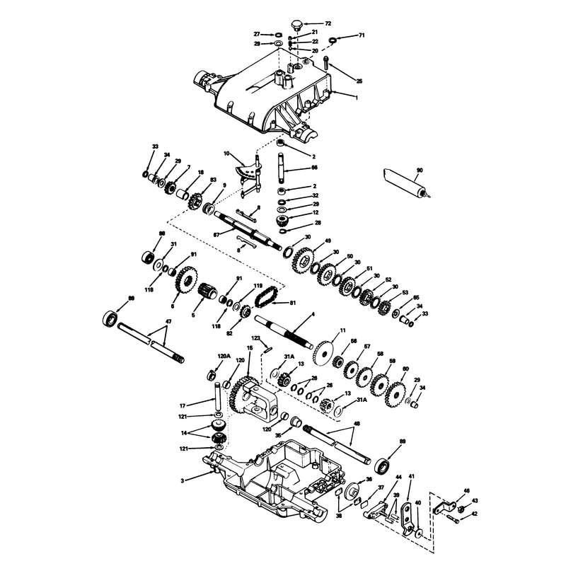 Transaxle Peerless Model No 801-062