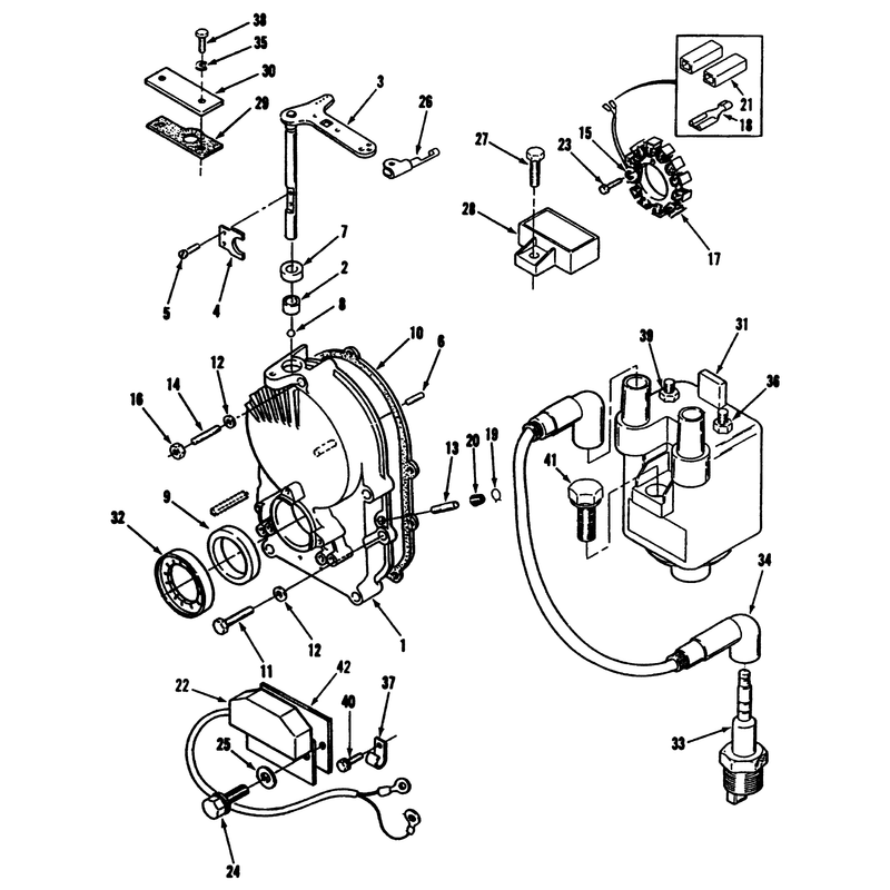 Gearcase and Ignition Controls