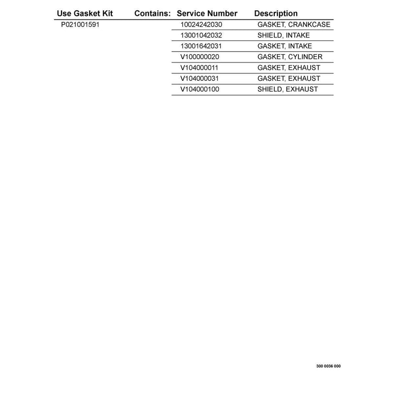 Gasket Kit
