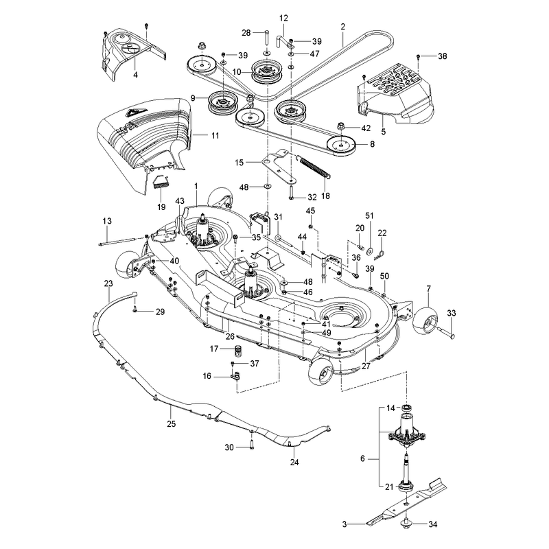 MOWER DECK / CUTTING DECK