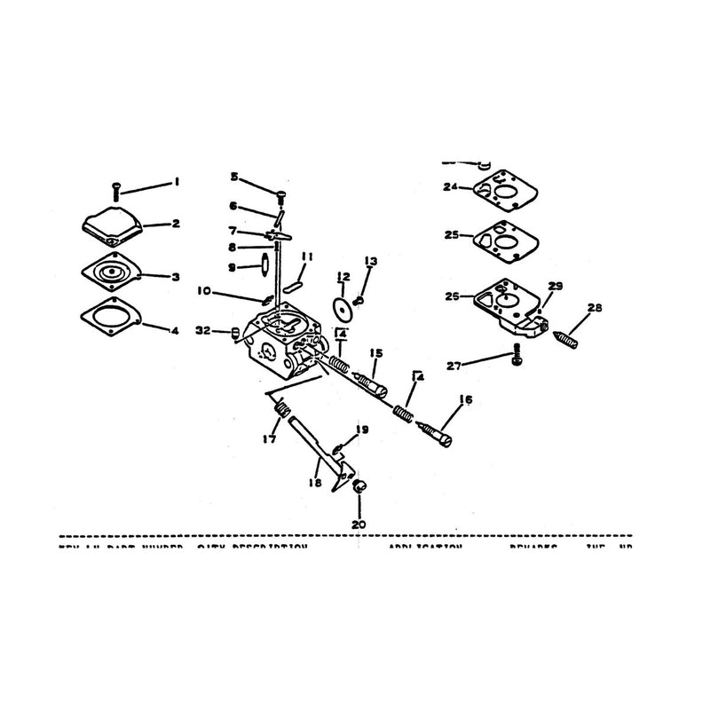Carburetor Walbro Detail