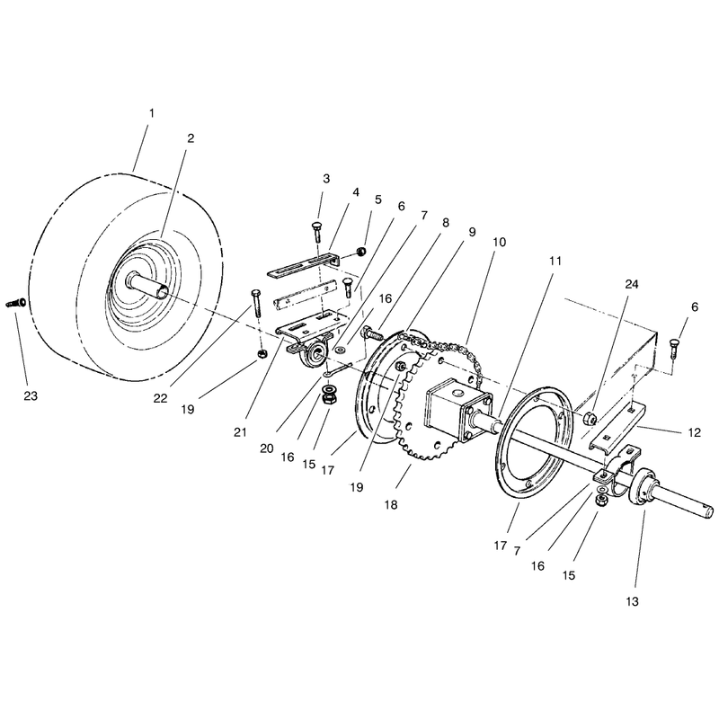 Rear Axle Assembly