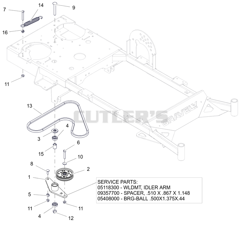 Transaxle Drive - 36"