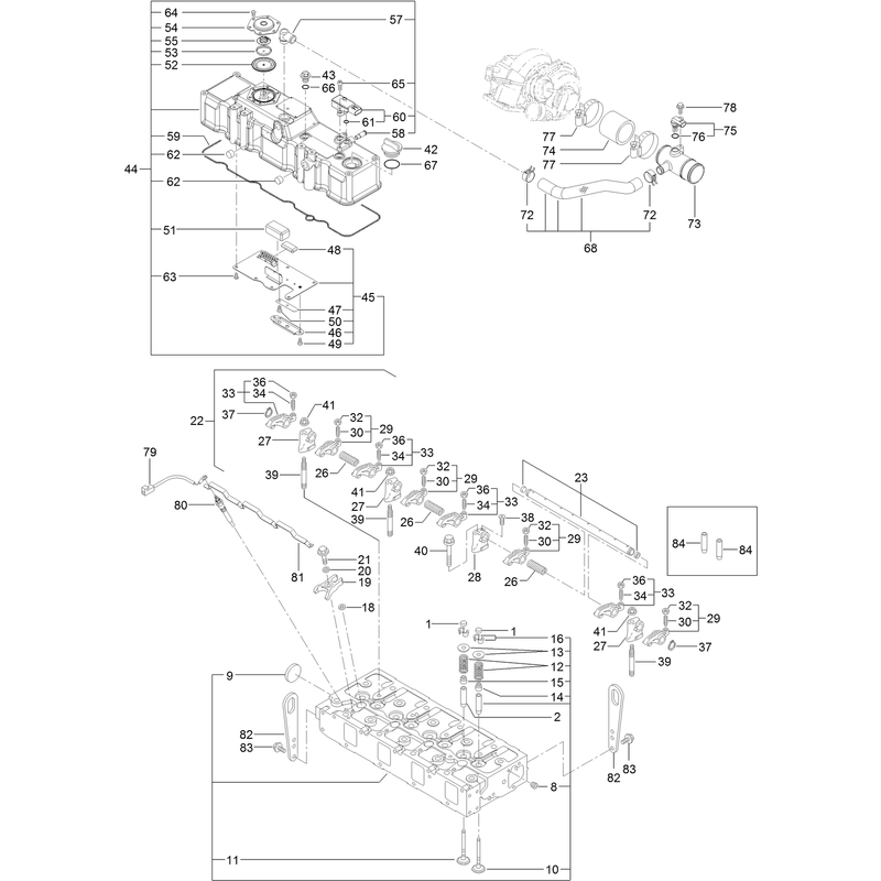 Cylinder Head and Cover Assembly