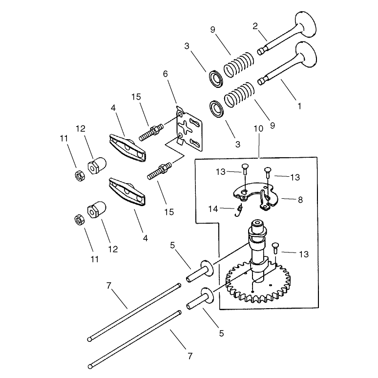 Valvecamshaft Assembly