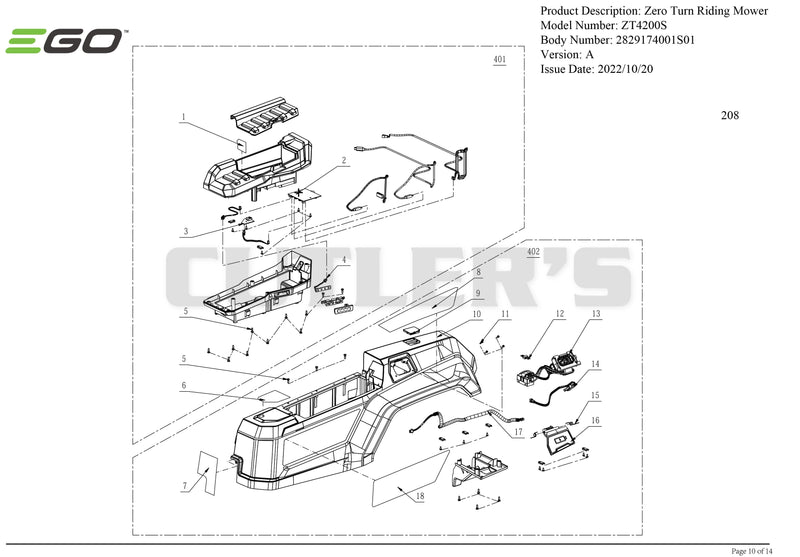 Left Cover Assembly