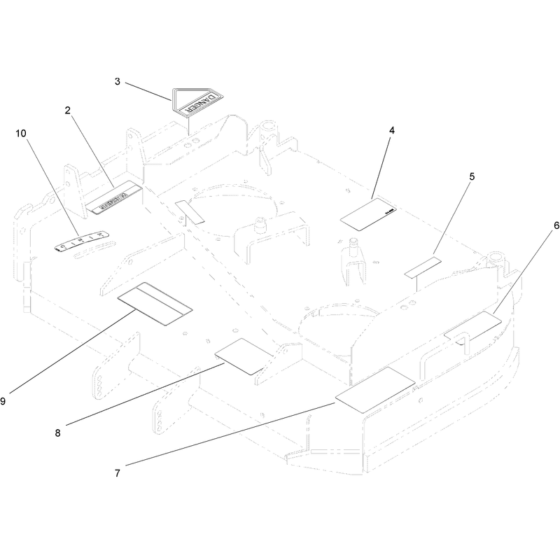 Deck Assembly No. 112-7080
