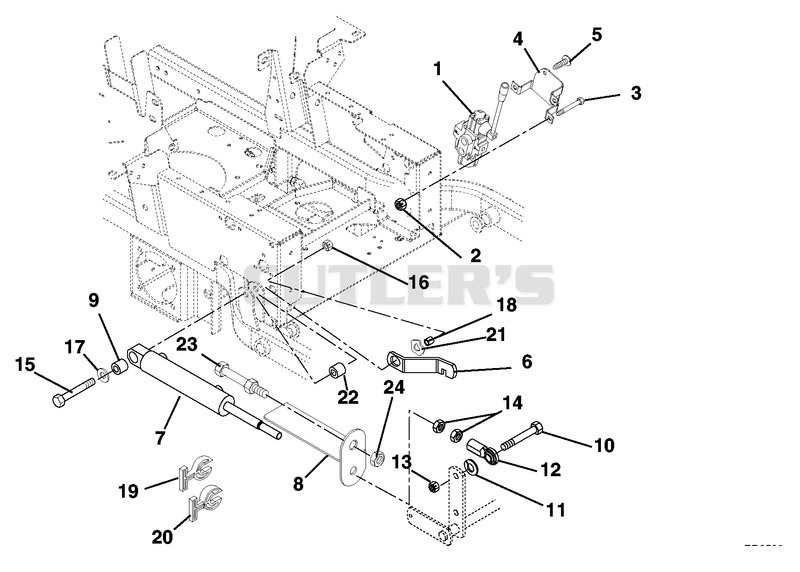 Lift Valve And Cylinder