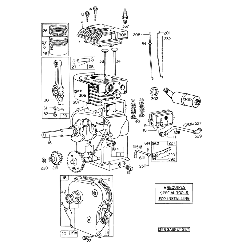 Engine Model No 130202 Type 0492 Briggs and Stratton