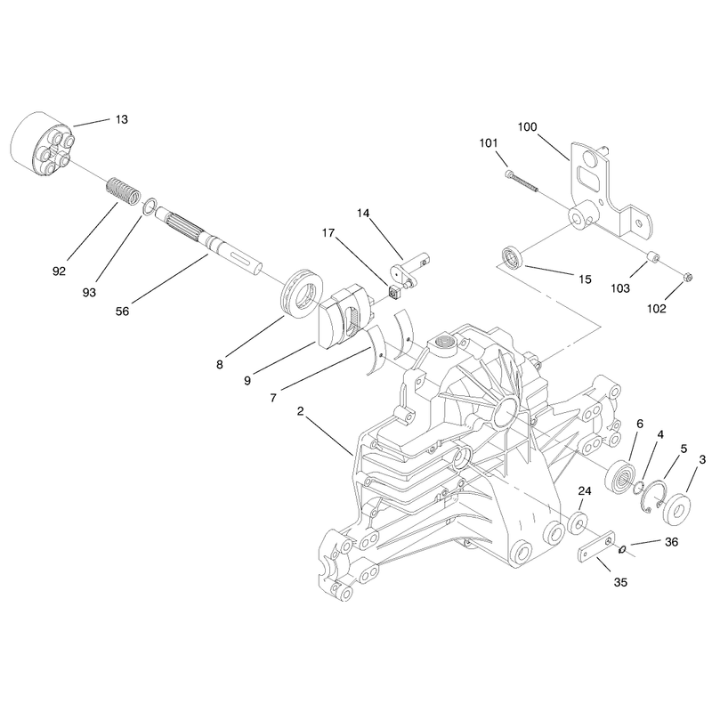 Hydro Transaxle Assembly