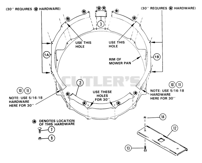 Flange 30"