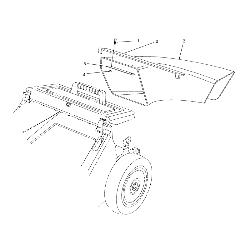 Side Discharge Chute Model No. 59112 (optional)