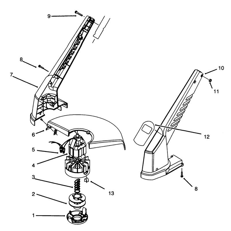 Motor & Housing Assembly
