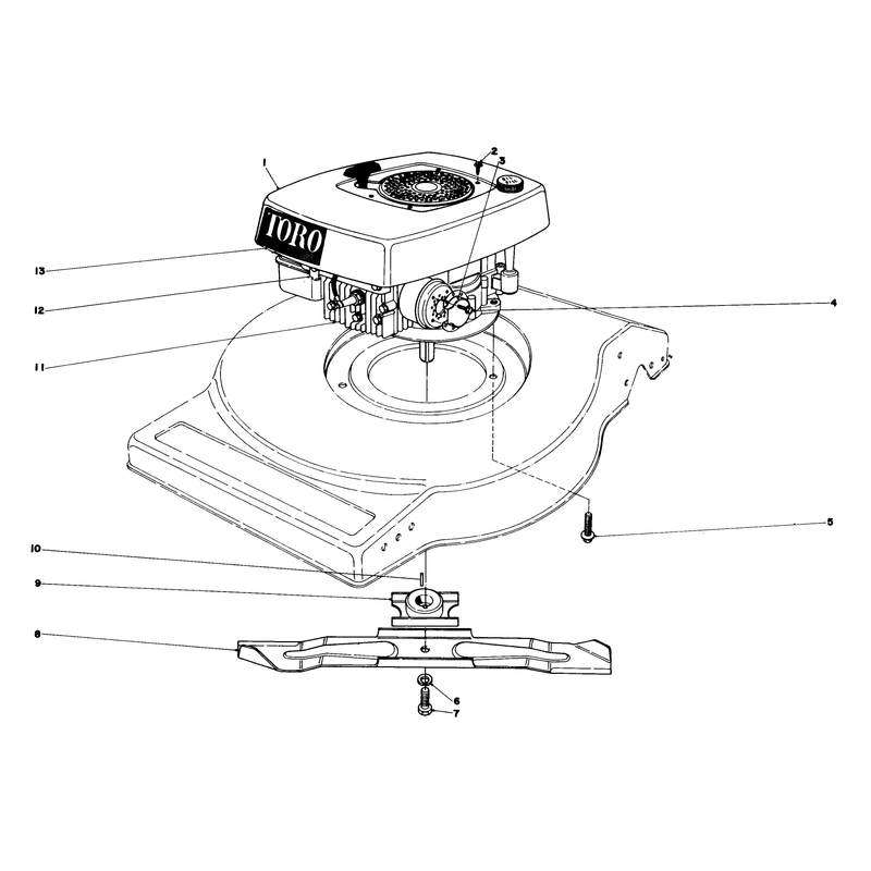 Engine Assembly Model No 16880