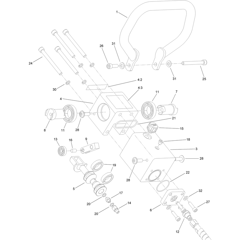 Control and Handle Assembly