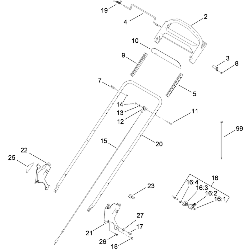 Upper Handle Assembly