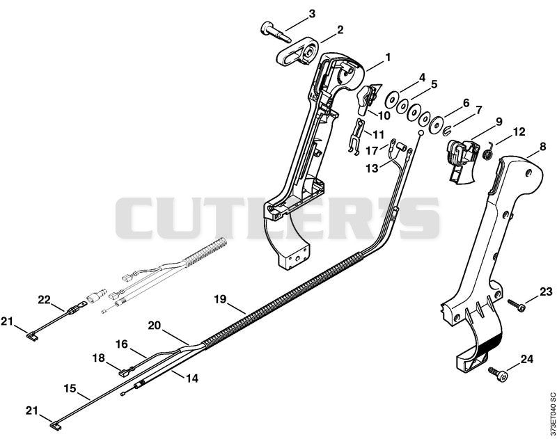 Control handle BR 420 C (46.2001)