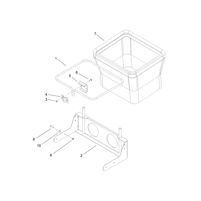 Bag Frame Mount Assembly