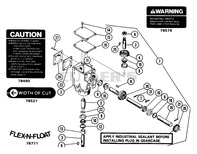 Gear Box 48"