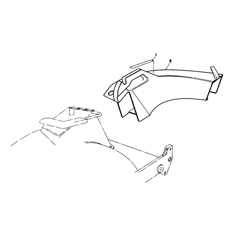 Side Discharge Chute Model No 59168 Optional