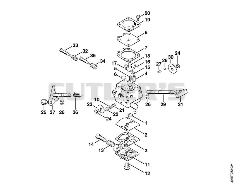 Carburetor WT-45, WT-112