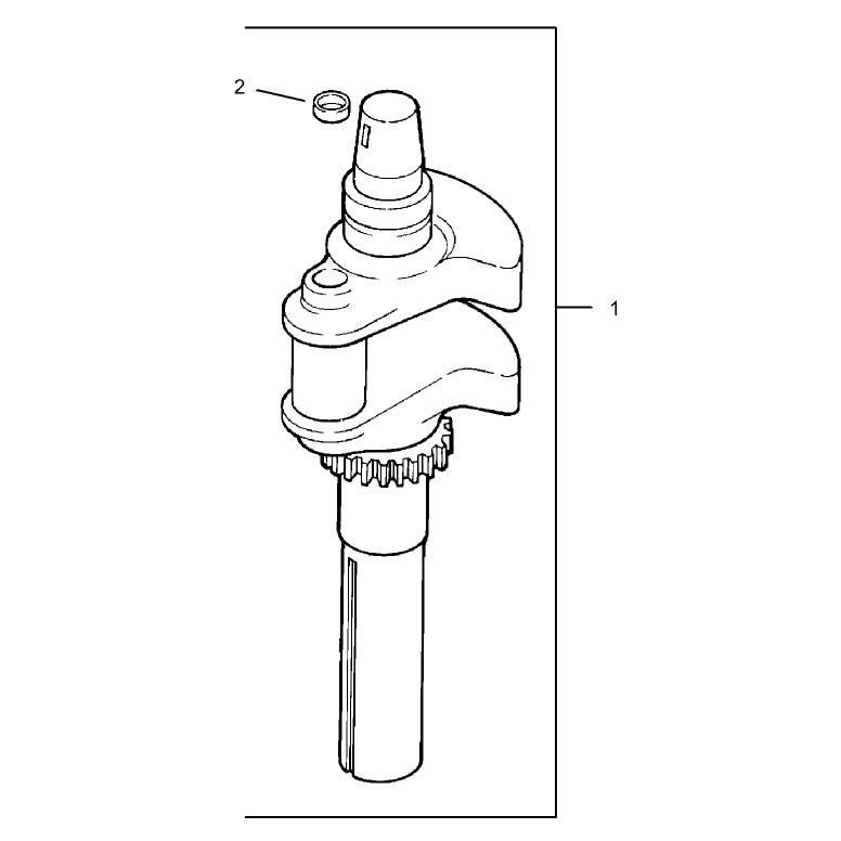 Crankshaft Assembly Kohler CV23S-PS75560