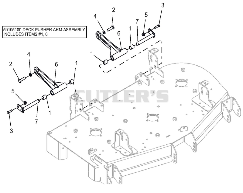 Mounting Arms - 48"