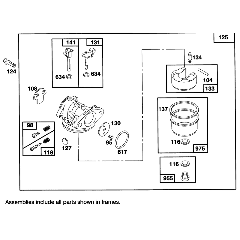 Engine Briggs and Stratton Model 127802-0513-21