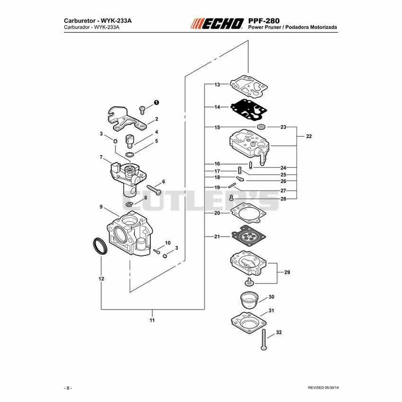 Carburetor - WYK-233A