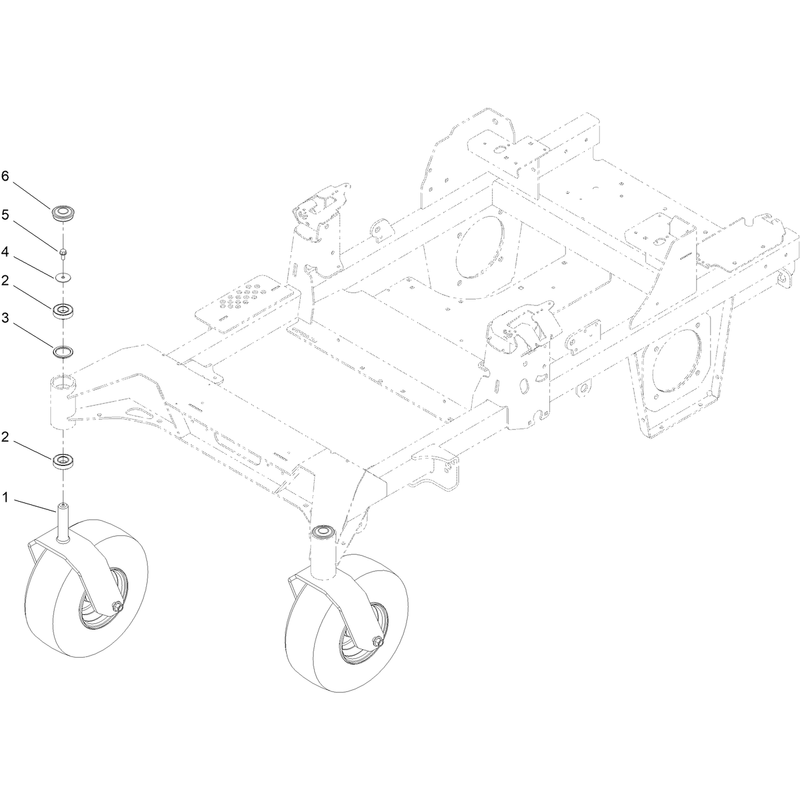 Caster Wheel Assembly