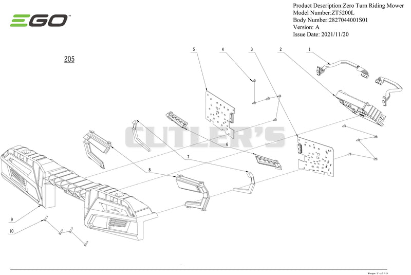 Front Frame Assembly