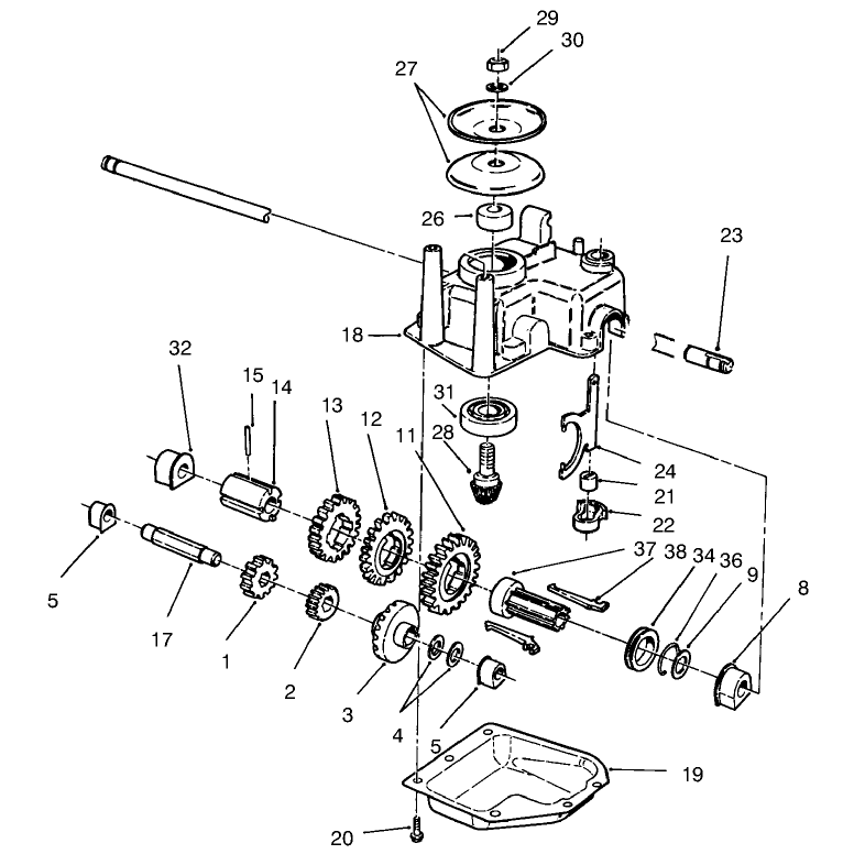 Gear Case Assembly