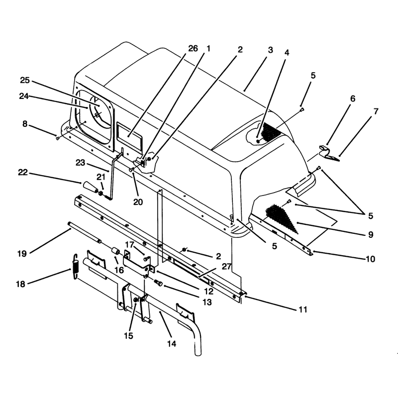 Bag Top & Frame Assembly