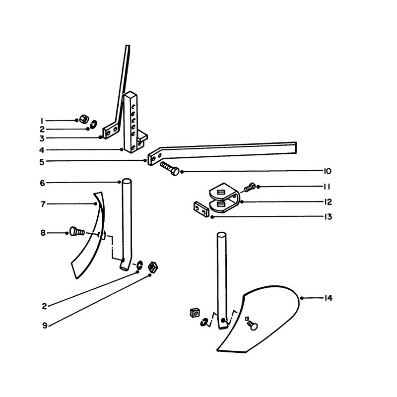 Turning Plow Model 59718 (optional)