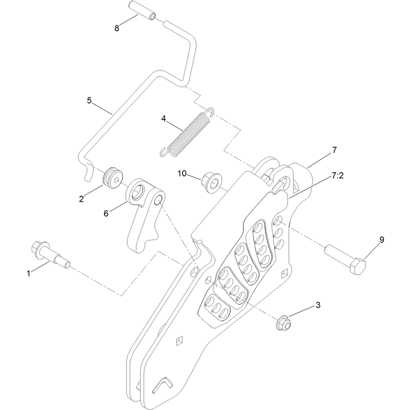 Height of Cut Assembly No 120-2520