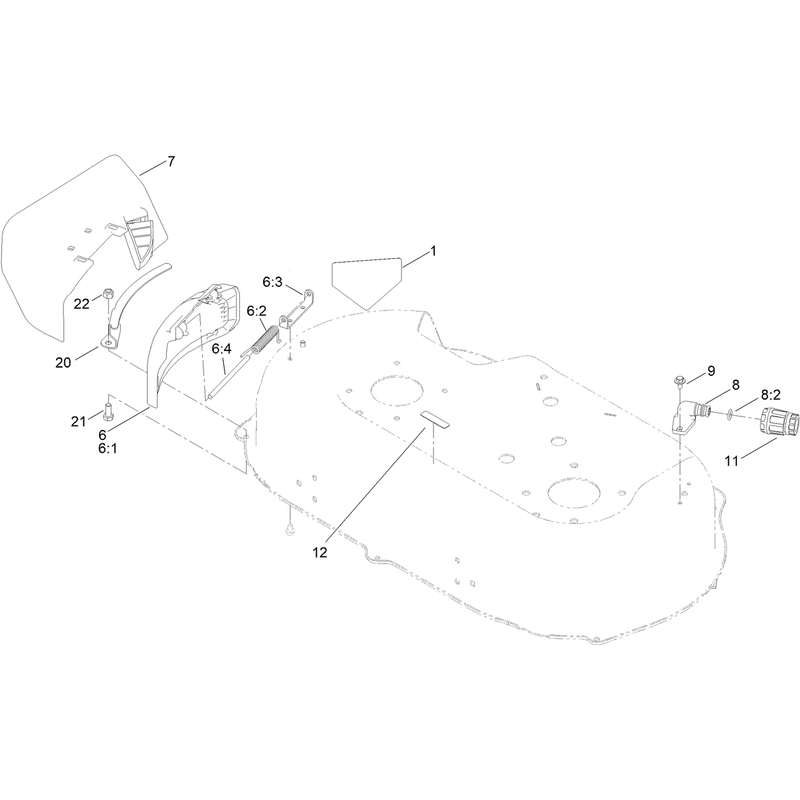 Side Discharge Chute Assembly
