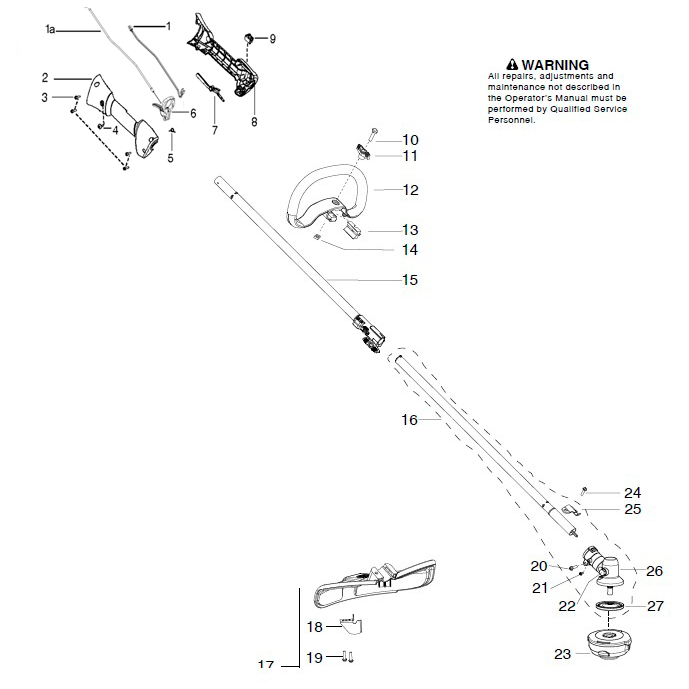 SHAFT AND HANDLE