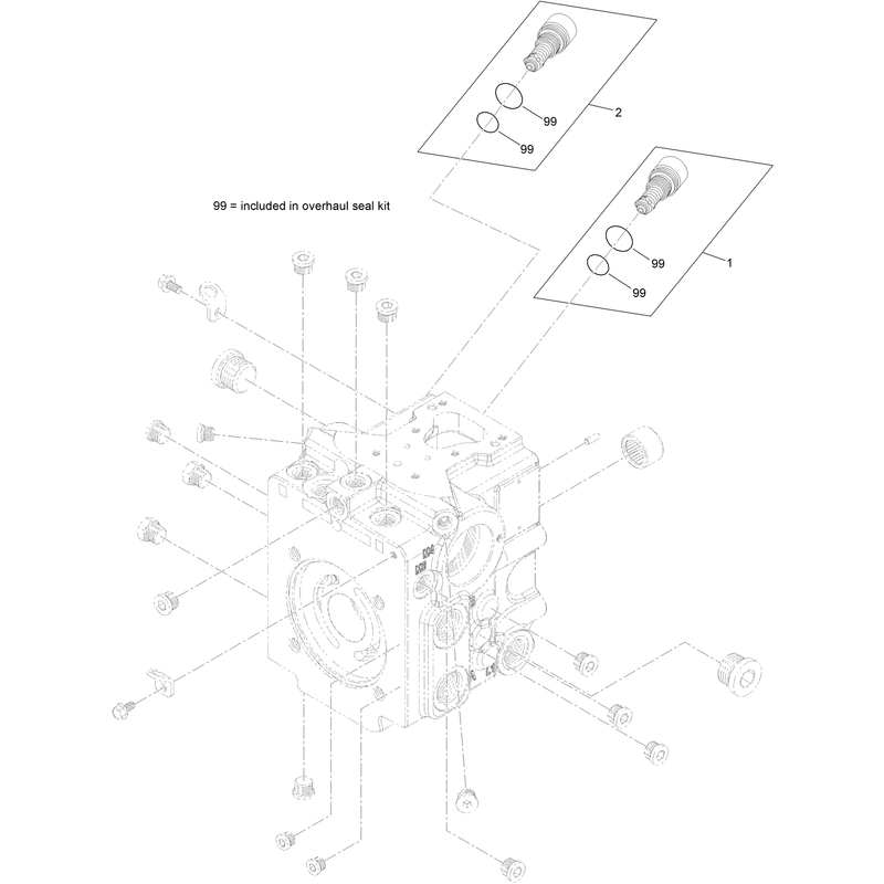 Front Hydraulic Pump Assembly No. 139-4800