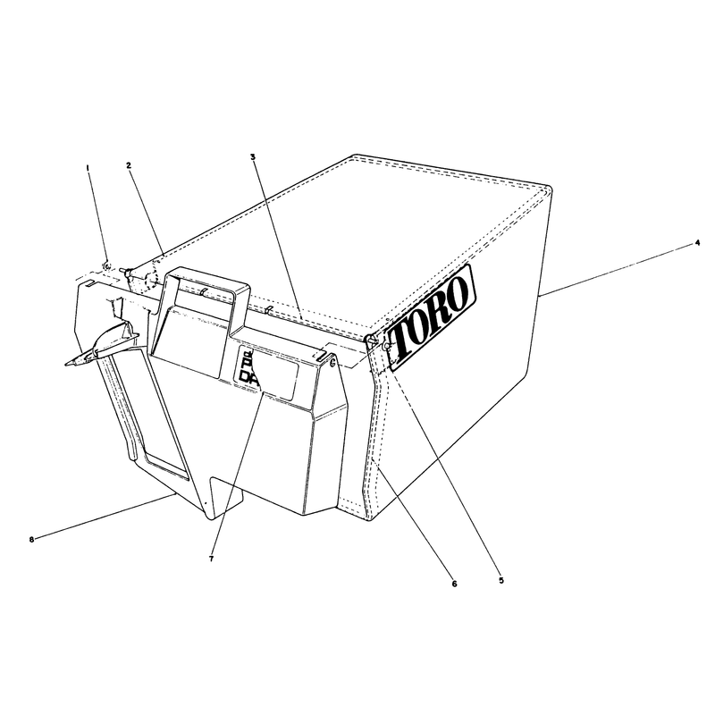 Grass Bag Assembly No 11-0189
