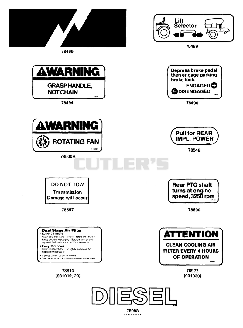 Decals I