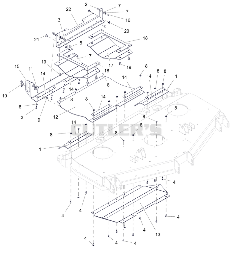 Discharge Chute - 60"- RD