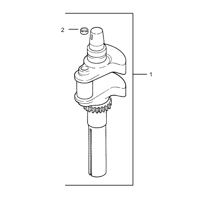 Crankshaft Assembly Kohler CV20S PRO 65593