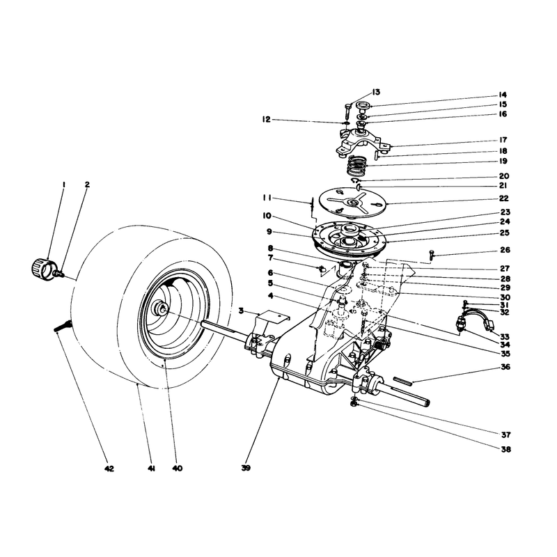 Transaxle & Clutch Assembly